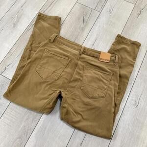 DU/ER N2X Slim Fit Stretch Pants 32x30 Brown Casual Travel Chinos Performance